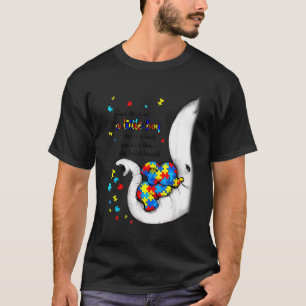 T-shirt Elle aimait un petit garçon Éléphant bébé Sensibil