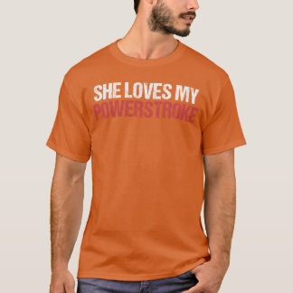 T-shirt ELLE AIME MA CHEMISE POWERSTROKESHIRT Premiumrible