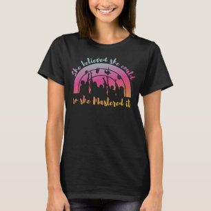 T-shirt Elle Croyait Qu'Elle Pouvait Le Faire Pour Qu'Elle
