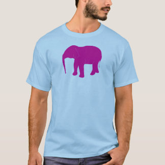 T-shirt Elle dans le rose