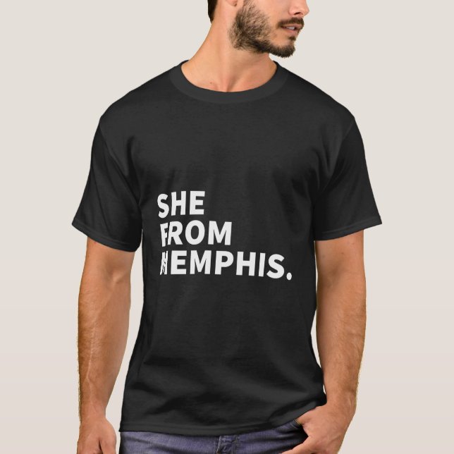 T-shirt Elle De Memphis (Devant)