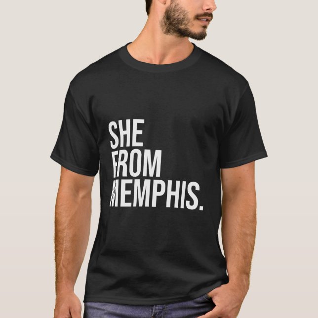 T-shirt Elle De Memphis (Devant)