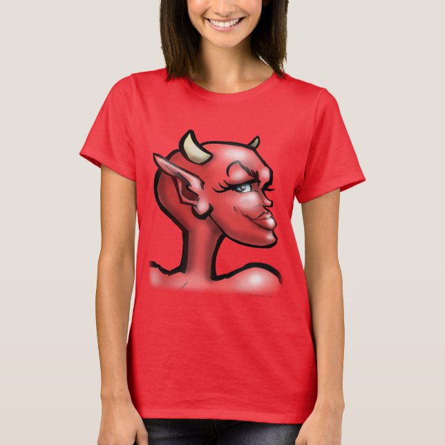 T-shirt Elle Diable (Devant)