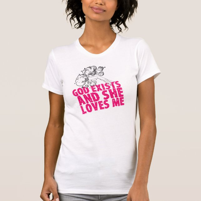 T-shirt Elle Dieu (Devant)