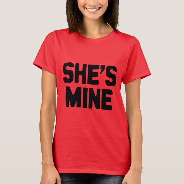 T-SHIRT ELLE EST À MOI (Devant)