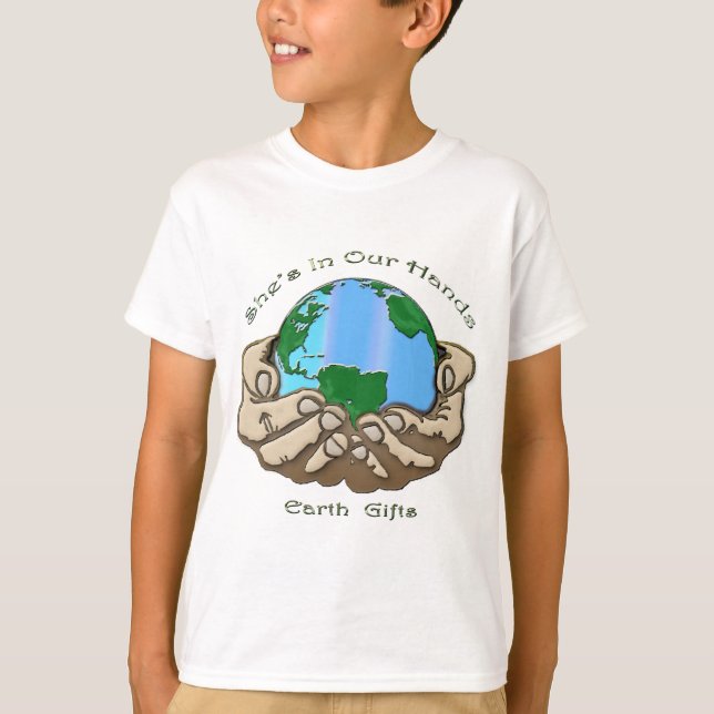 T-shirt ELLE EST DANS NOTRE collection MAINS (Devant)