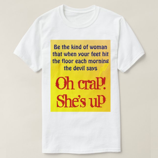 T-shirt Elle est debout   (Design devant)