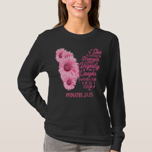 T-shirt Elle Est Habillée En Force Et Dignité Chrétienne B