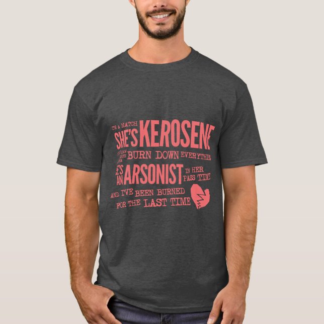 T-shirt Elle est Kerosene Oversized (Devant)