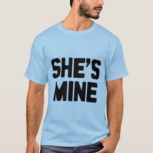 T-shirt ELLE est LA MIENNE (Devant)