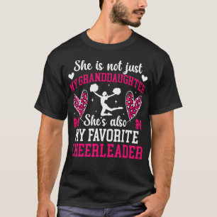 T-shirt Elle est ma grand-mère de cheerleader préférée Gra
