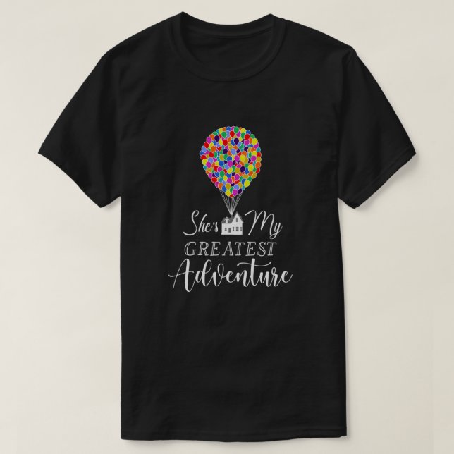 T-shirt Elle est ma plus grande aventure (Design devant)