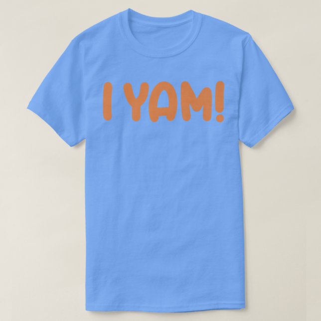 T-shirt Elle est ma pomme de terre douce Je Yam Couples Th (Design devant)