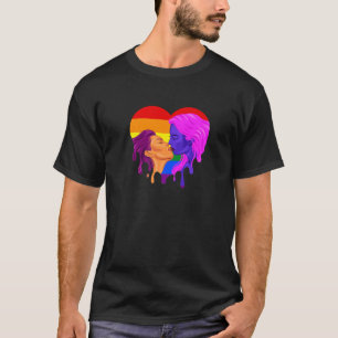 T-shirt Elle est Mine Rainbow Lesbian Gay pride Month Tran