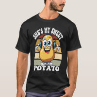 Elle est mon personnage de dessin animé de patate