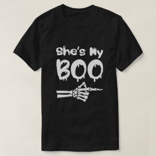 T-shirt Elle est My Boo, halloween Couples