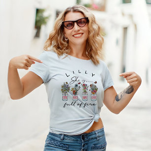 T-shirt Elle est pleine de feu - Fierce Faith of Women
