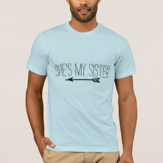 T-shirt "elle est tee - shirt de ma soeur"