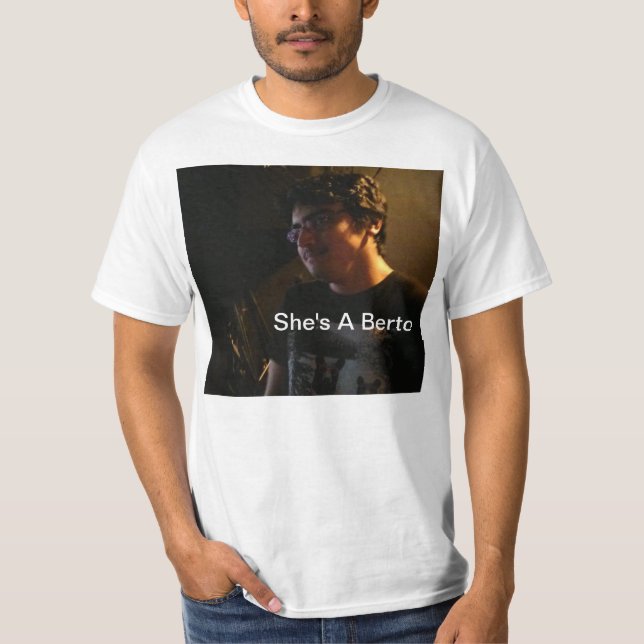 T-shirt Elle est un Berto (Devant)
