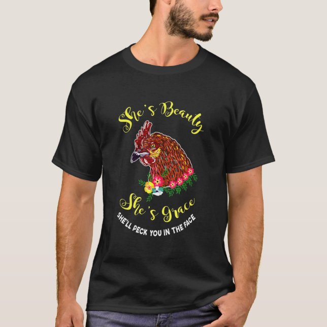T-shirt Elle Grace Tee Chicken (Devant)