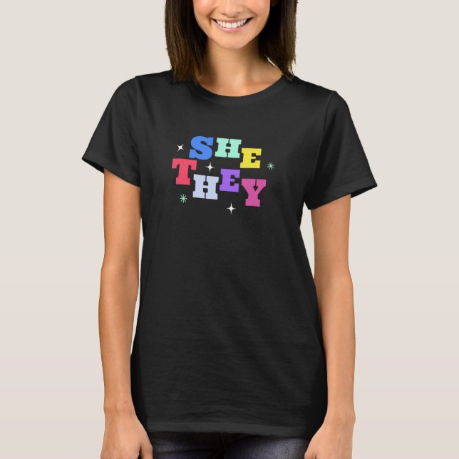 T-shirt Elle Pronounes (Devant)