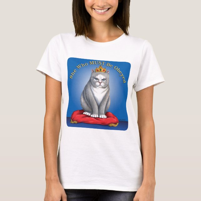T-shirt Elle qui doit être obéie (Devant)
