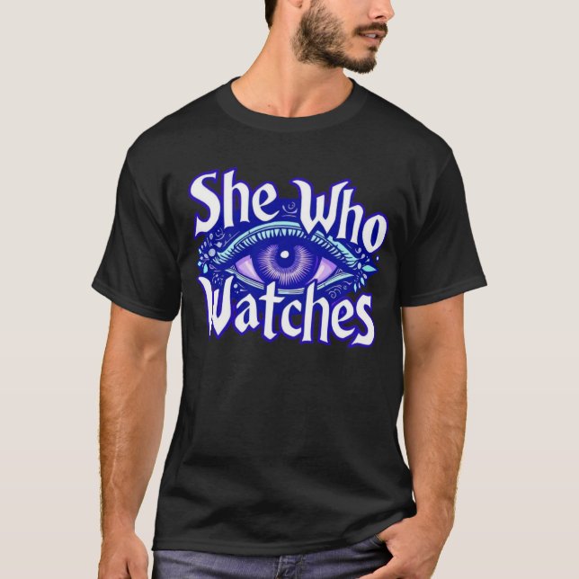 T-shirt Elle Qui Regarde (Devant)