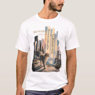 T-shirt Elle traverse une sorte de matinée différente Poèt