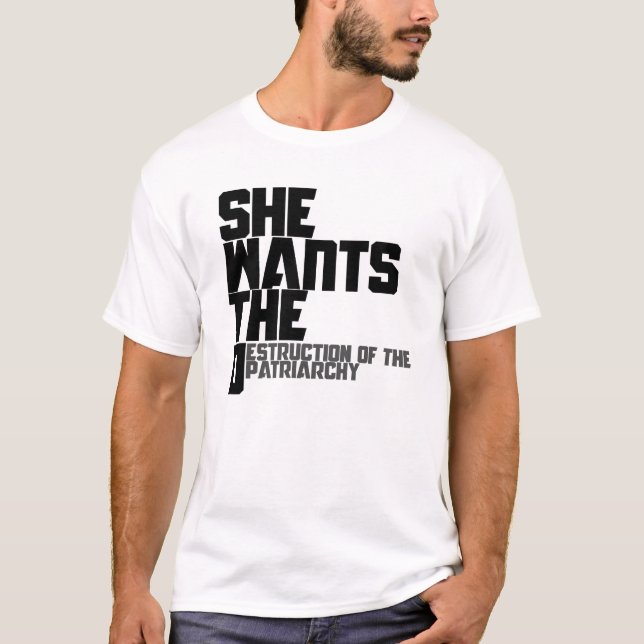 T-shirt Elle veut le D (Devant)