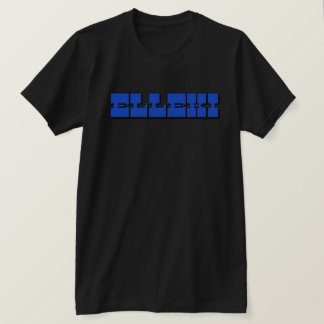T-shirt Elleki Bold (Bleu/Noir)