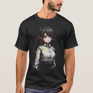 T-shirt Ellen Joe ZZZ Ciseaux Tranchants Portrait Ice Burs