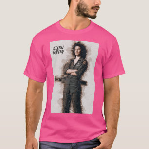 T-shirt Ellen Ripley - Alien - Style Graffiti
