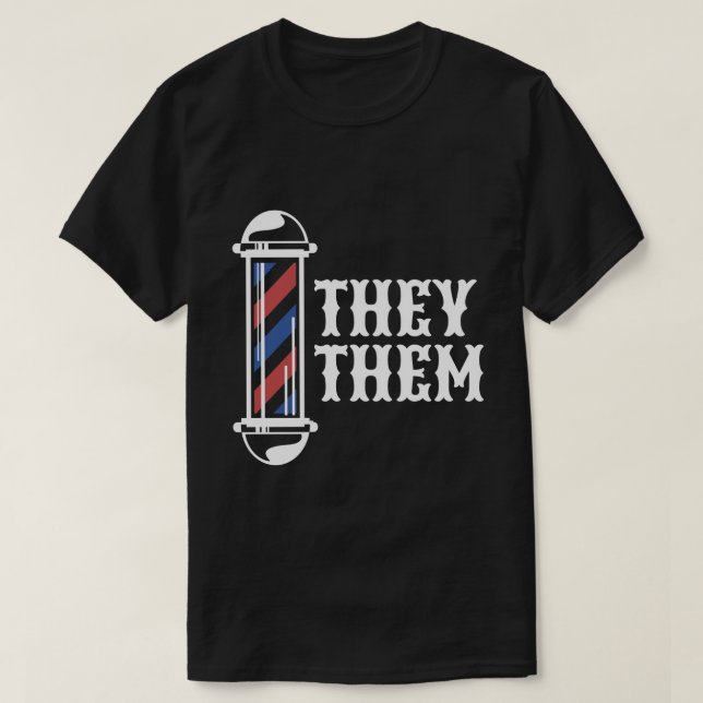 T-shirt ELLES/EUX Pronoun Chemise (Design devant)