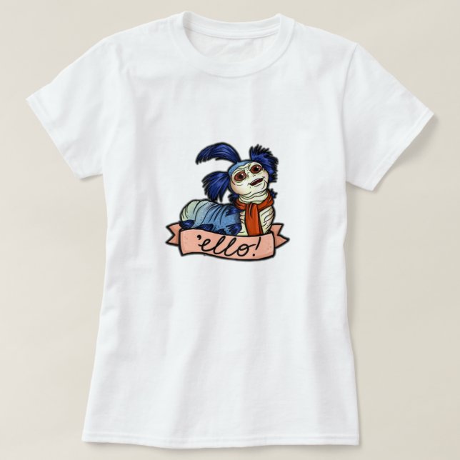 T-shirt Ello - Labyrinthe Worm (Design devant)