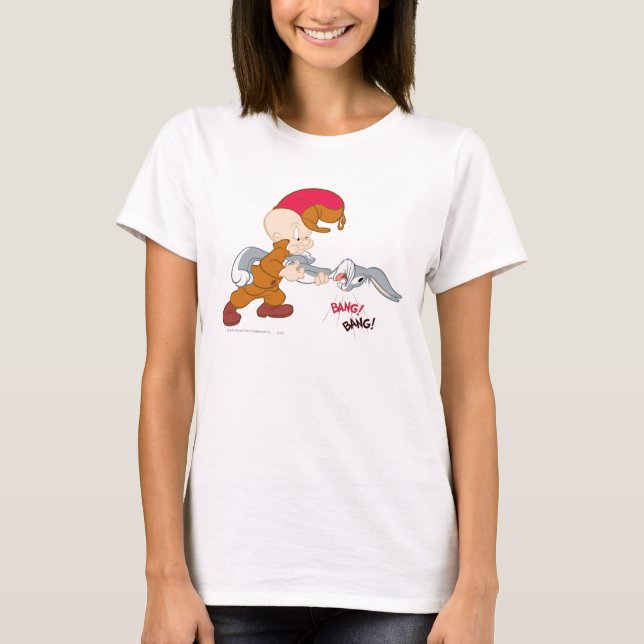 T-shirt ELMER FUDD™ et BUGS BUNNY™ (Devant)