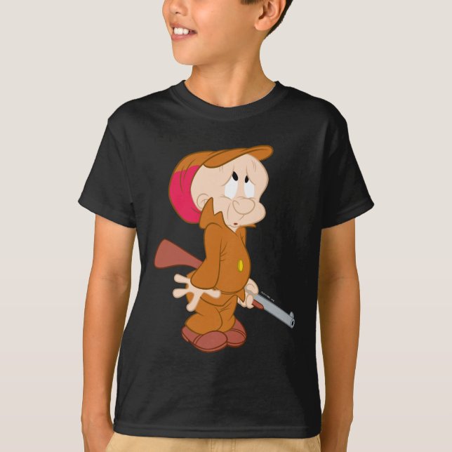 T-shirt ELMER FUDD™ | Pose effrayée (Devant)