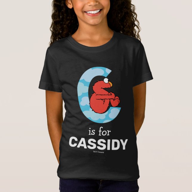 T-Shirt Elmo Alphabet | C Nuages (Devant)