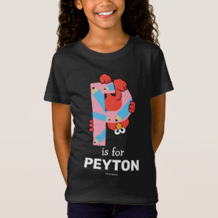 T-Shirt Elmo Alphabet Crayon P
