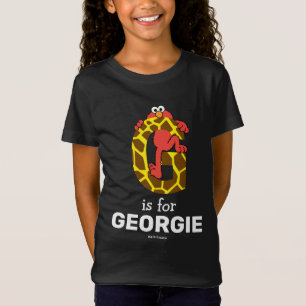 T-Shirt Elmo Alphabet G Girafe