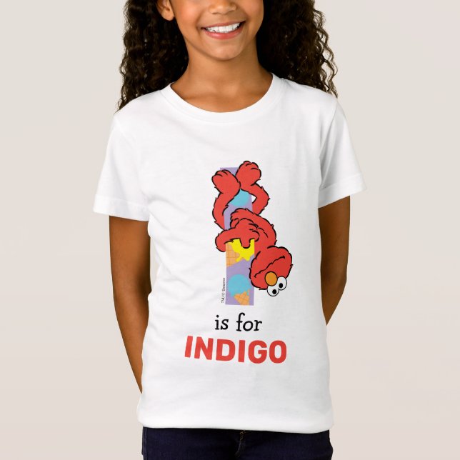 T-Shirt Elmo Alphabet | I Crème glacée (Devant)