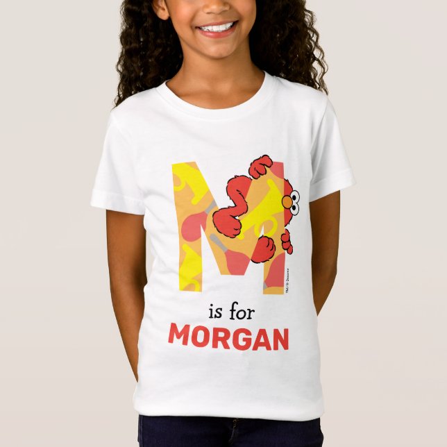 T-Shirt Elmo Alphabet | M Musique (Devant)