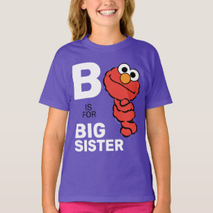 T-shirt Elmo B est pour Big Sister