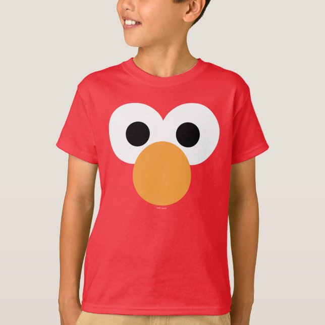 T-shirt Elmo Big Face (Devant)