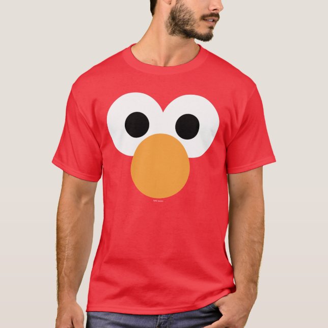 T-shirt Elmo Big Face (Devant)