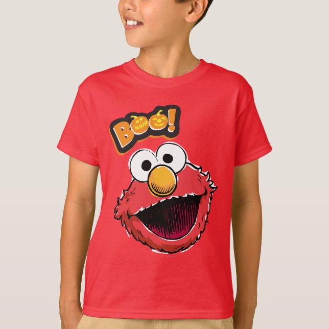 T-shirt Elmo - Bouh ! (Devant)