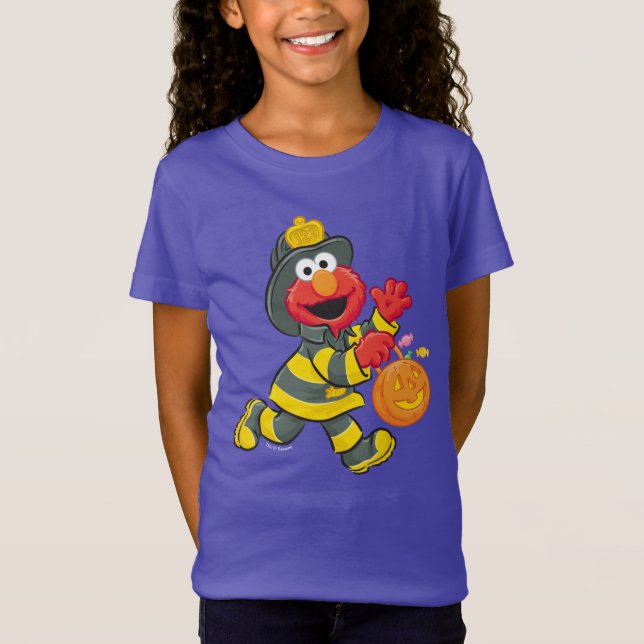 T-Shirt Elmo | Costume de pompier (Devant)