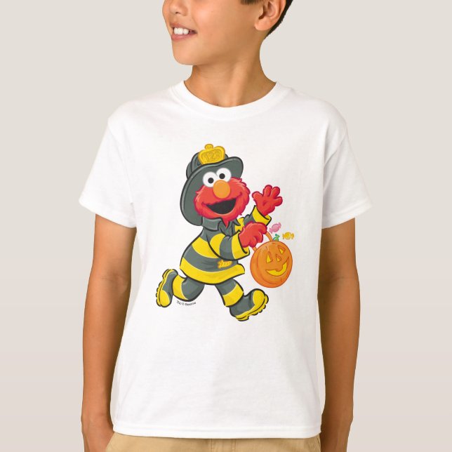 T-shirt Elmo | Costume pompier (Devant)