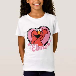 T-Shirt Elmo dans le coeur Valentine