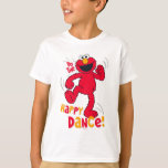 T-shirt Elmo | Faire la danse du bonheur<br><div class="desc">Elmo est le meilleur danseur heureux autour! | © 2017 Sesame Workshop. www.sesamestreet.org</div>
