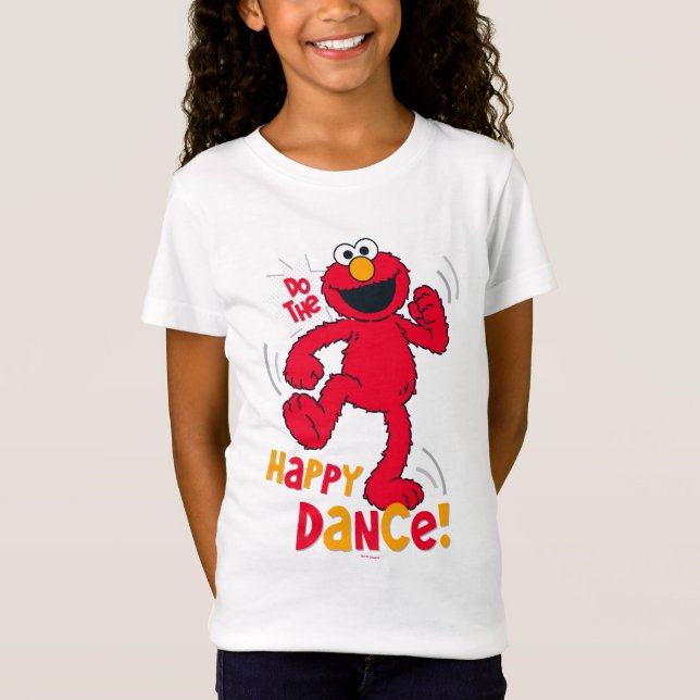 T-Shirt Elmo | Faire la joyeuse danse (Devant)